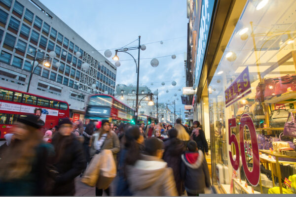 Boxing Day footfall/ shoppers
