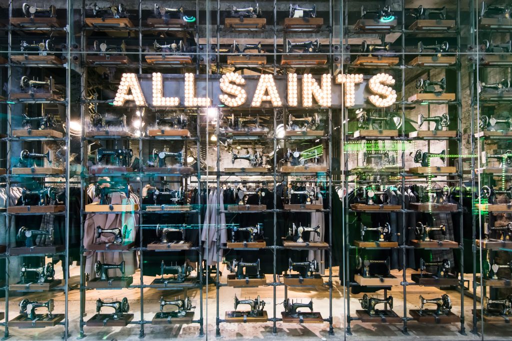 AllSaint: fashion retailer opening stores