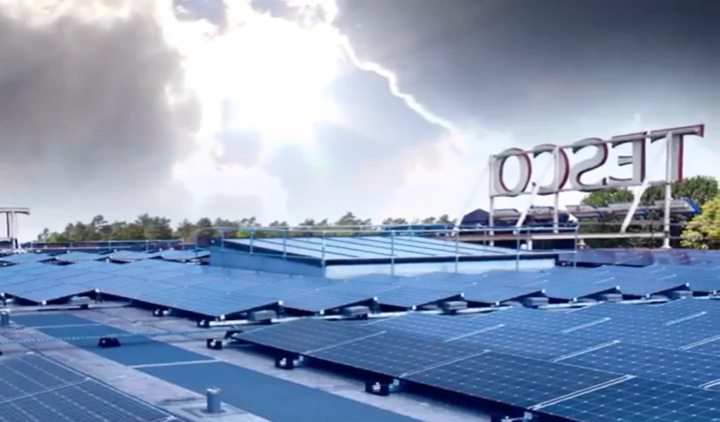 Tesco secures landmark solar deal to power 144 stores